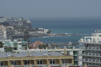 Gran Canaria terrasse med udsigt